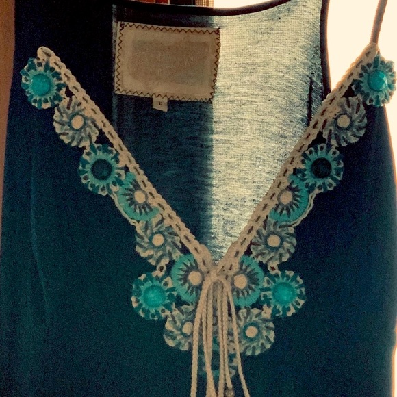 Strappy shirt with beading - Picture 3 of 3